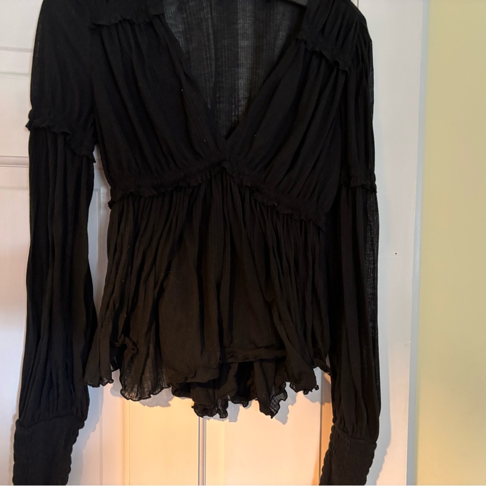 Free People Black Women's Top